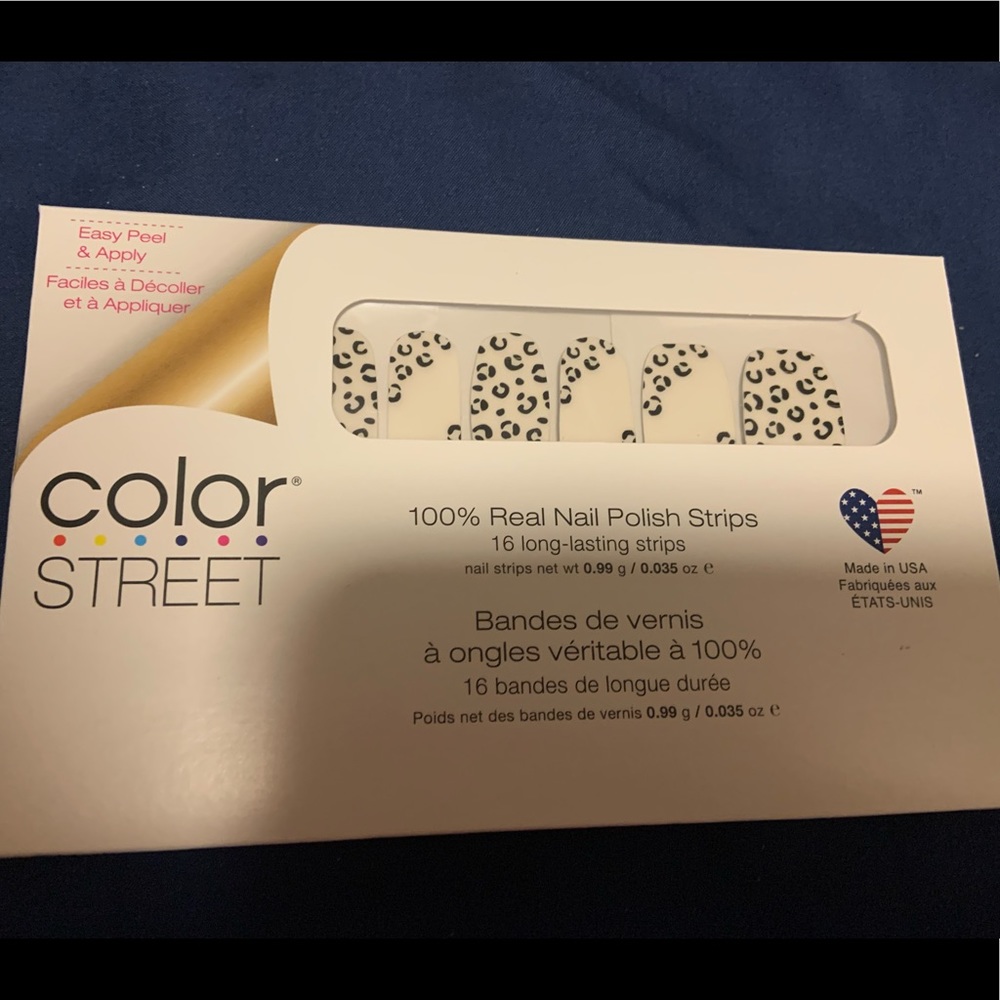 Color Street Nail Strips Clear overlay Spot On
